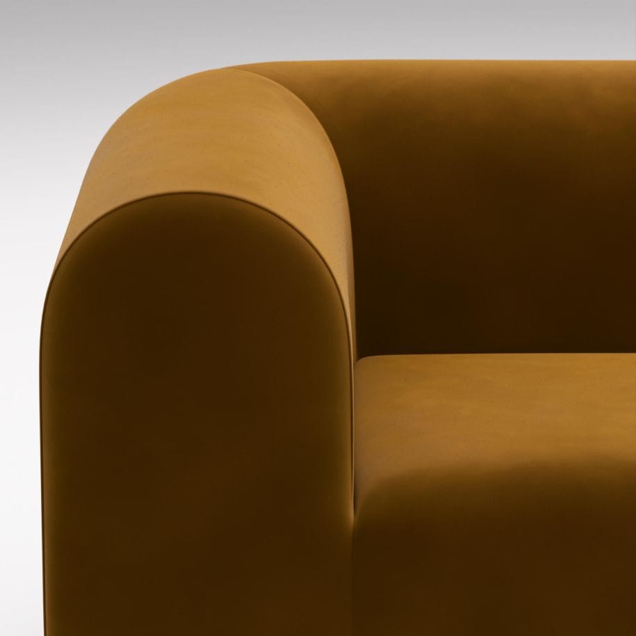 5-местный модульный тканевый диван Tom Dixon Plump sofa ARCH-00106377 - Вид №6