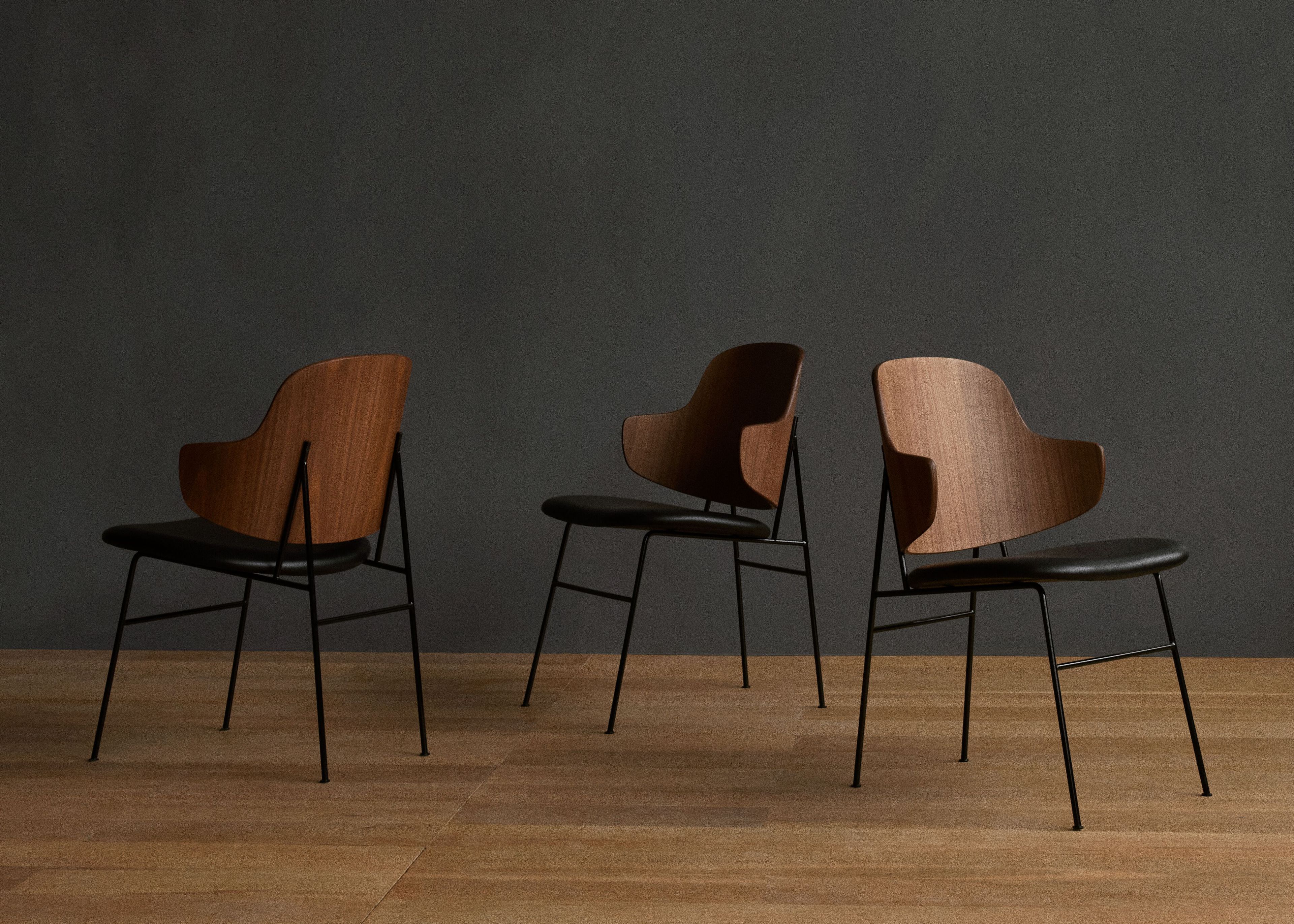 Деревянный стул с мягким сиденьем Audo Copenhagen Пингвин ARCH-00146398 - Вид №24