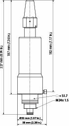 Danfoss CVP — регуляторы давления для поддержания давления перед клапаном (до себя) Пилотн.клапан пост.давл.CVP-M(4 -28бар) 027B0921  - Вид №10