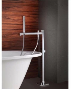 tender rain Напольный смеситель для ванны из латуни с ручным душем на одно отверстие