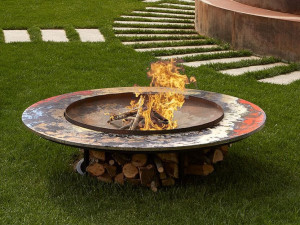 Жаровня из фаянса и нержавеющей стали