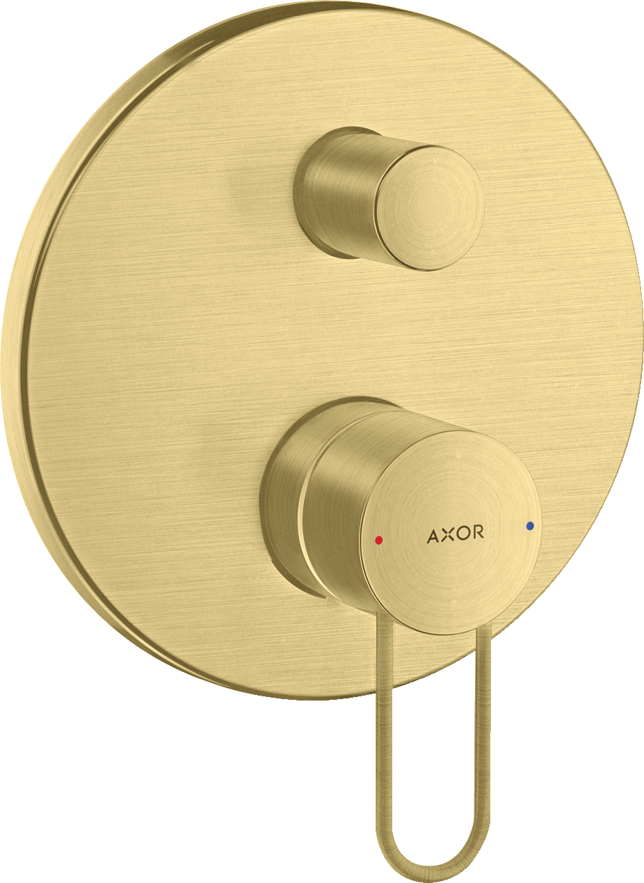 38428950 Смеситель для ванны, однорычажный, скрытого монтажа, с петлевой ручкой и встроенной защитной комбинацией согласно EN1717 AXOR UNO