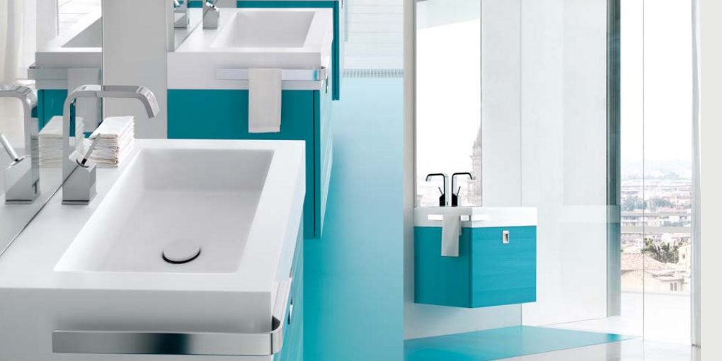 Комплект мебели для ванной Sky 22 Arbi Sky Larice Collection SKY22 - Вид №1