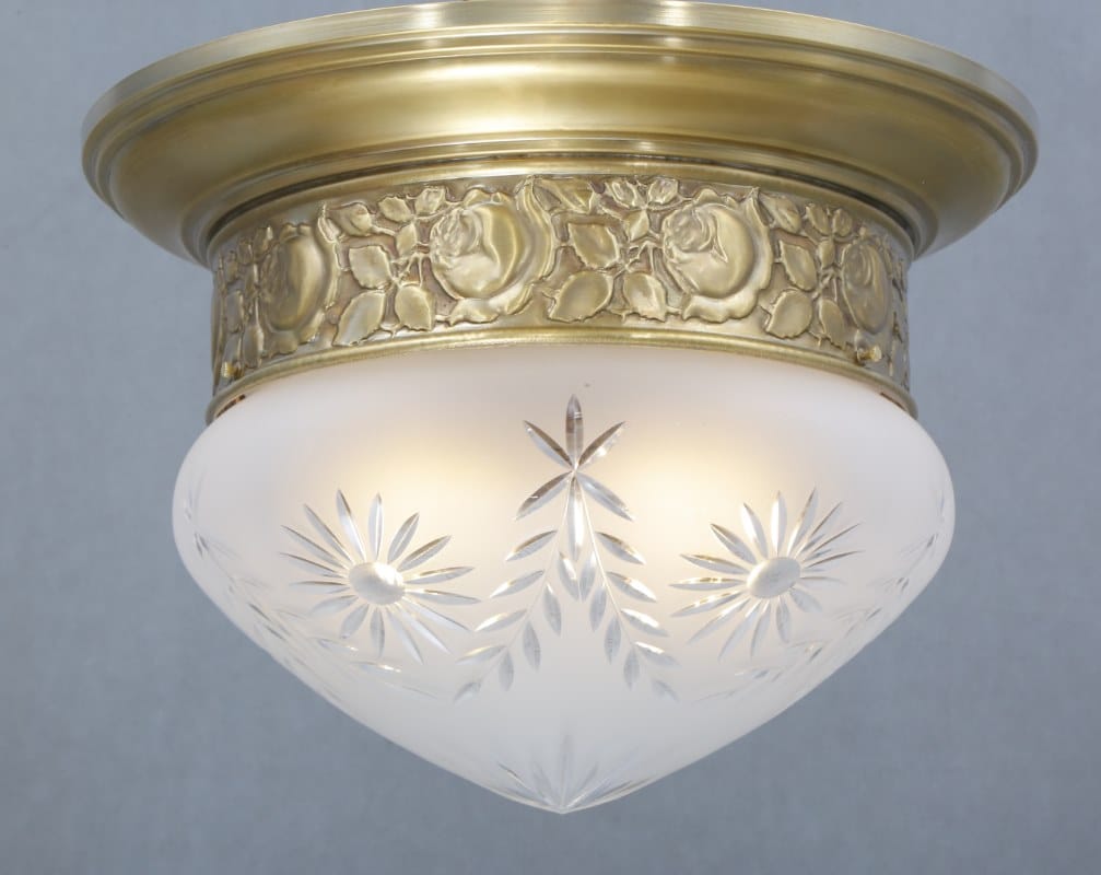 Латунный потолочный светильник Patinas Lighting PECS ARCH-00076160 - Вид №2