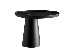 Круглый керамический журнальный столик