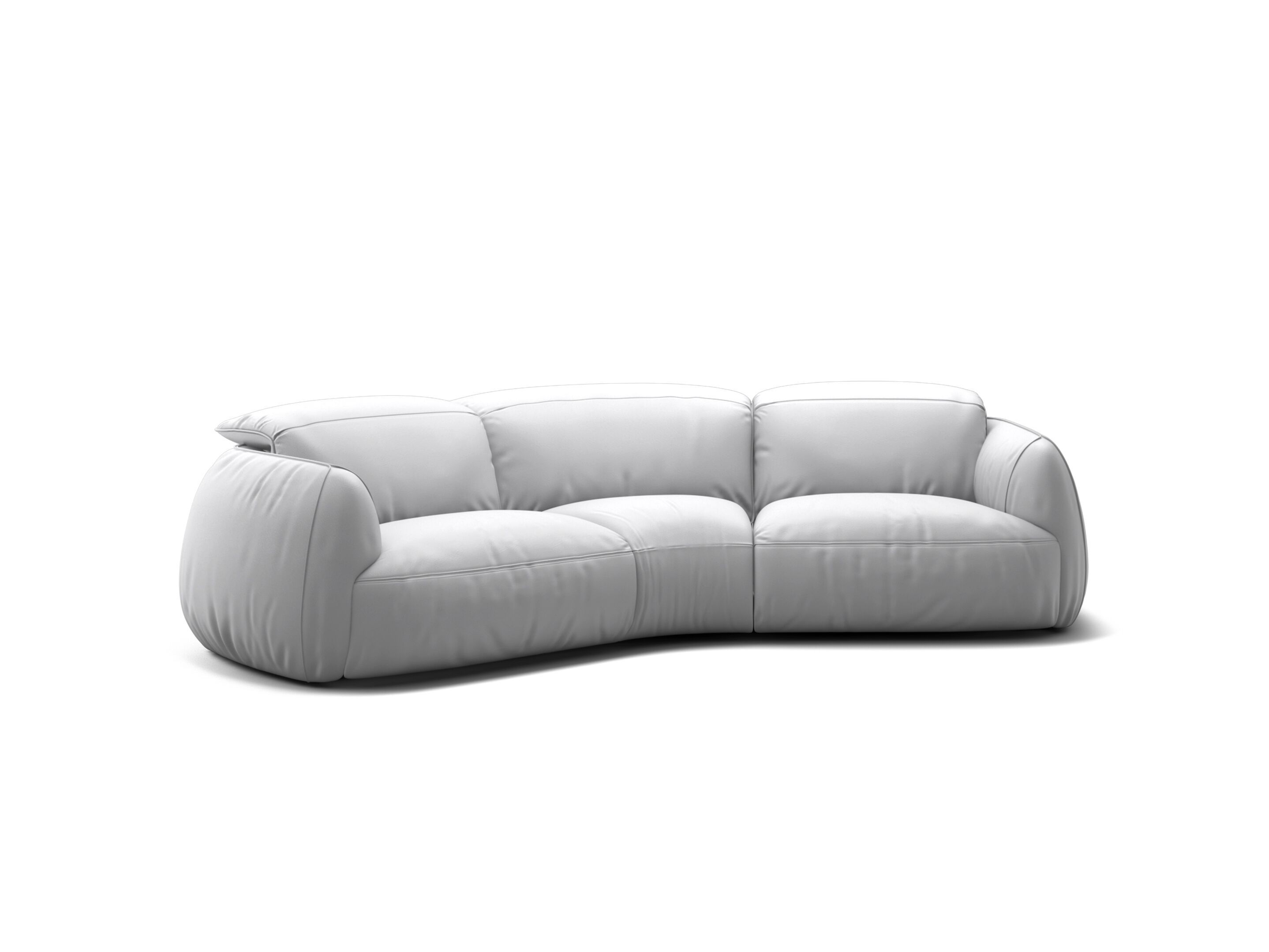 3-местный кожаный диван Natuzzi Italia Mindful ARCH-00126439 - Вид №1