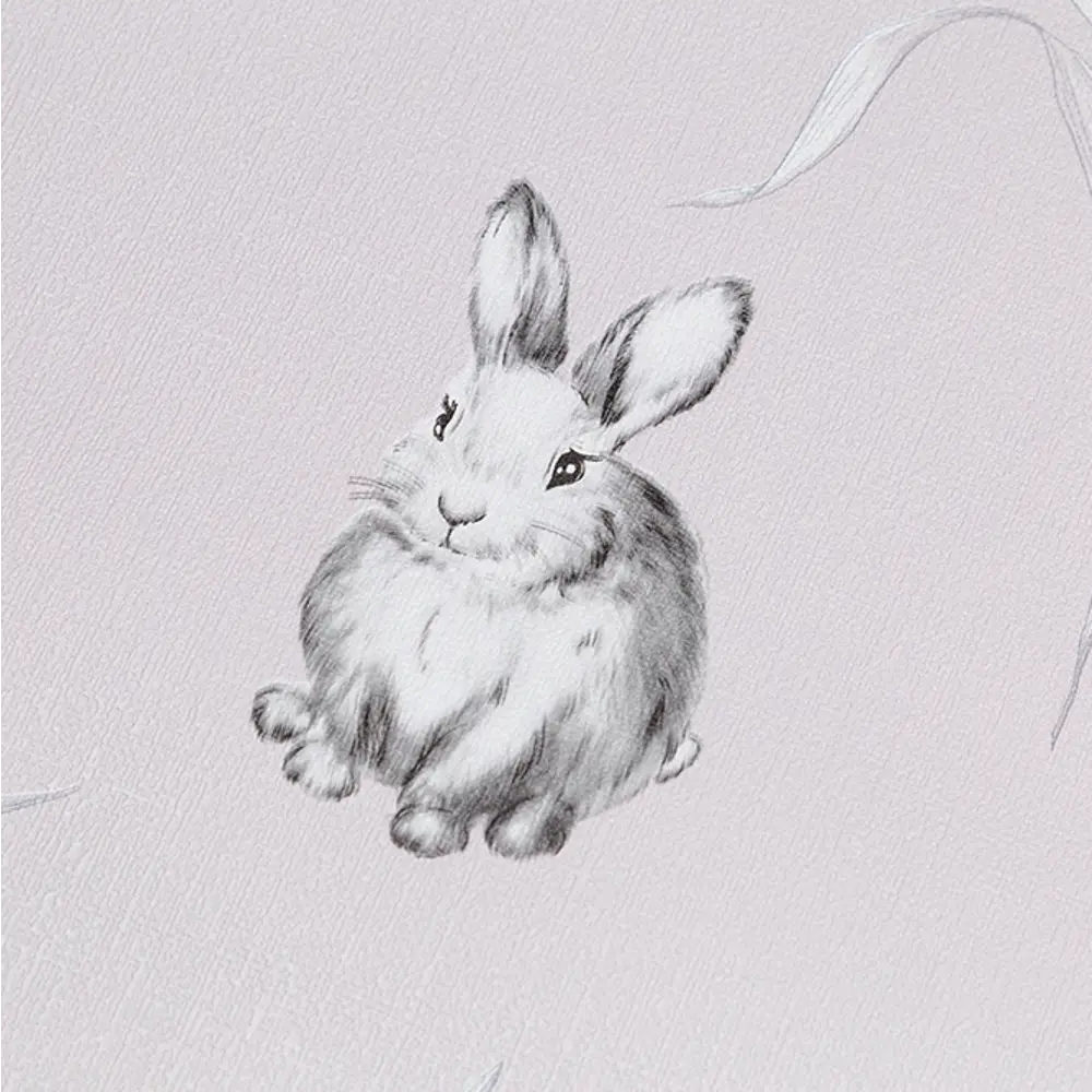 Обои флизелиновые Vog Collection Funny Bunny розовые 1.06 м 72059-55 STLM-2035207 - Вид №1
