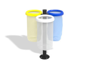 Держатель для мусора из ПВХ для утилизации отходов