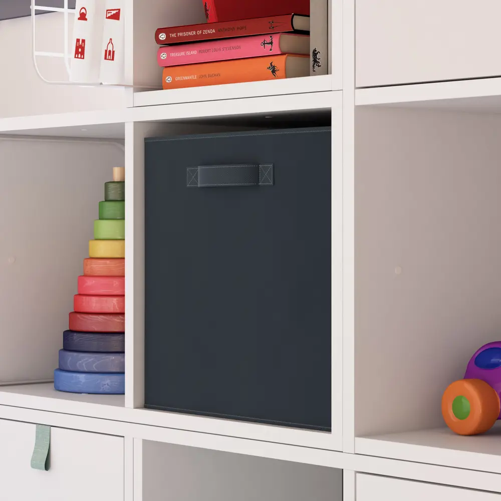 Spaceo Paris — складной короб для систем хранения Kub, графитовый 81990623 STLM-0016751 - Вид №3