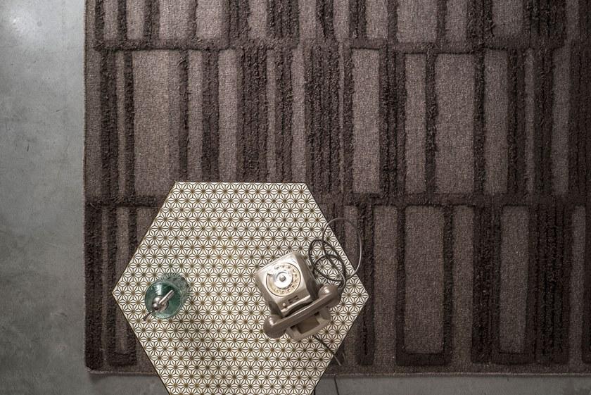 Warli Шерстяной коврик ручной работы с рисунком на заказ Dhurries sun-id-1437086 - Вид №4