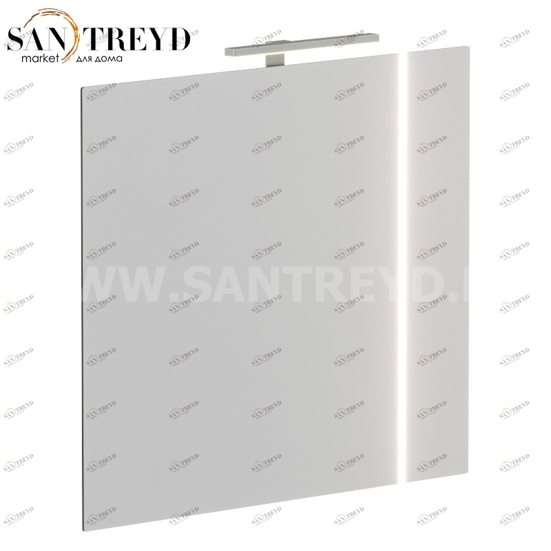 BPL080 Зеркало с глянцевой кромкой 80 см Globo MIRROR Италия Ceramica Globo