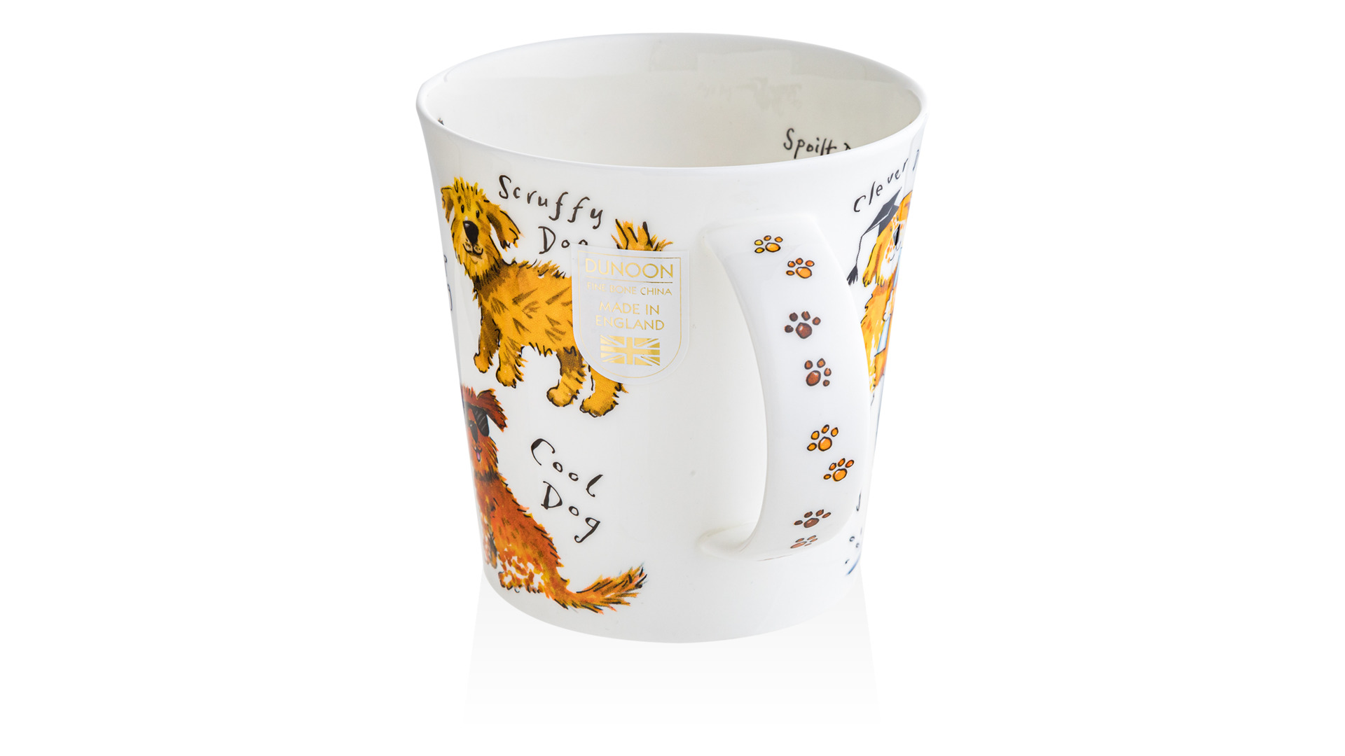 10671197 Dunoon Кружка Dunoon "Жизнь собак.Кернгорм" 480мл Фарфор костяной  - Вид №1