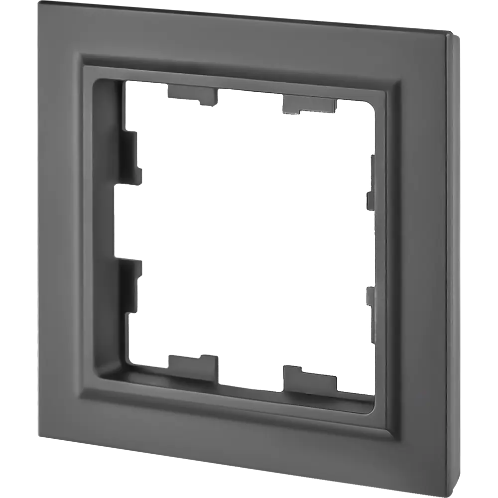 Рамка IEK Brite графит для розеток и выключателей - стильное решение для интерьера 87761349 STLM-1107706 - Вид №2