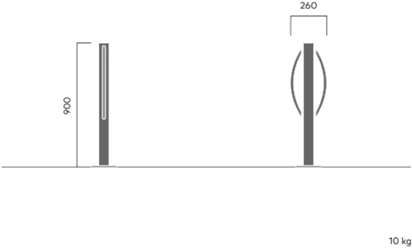 VESTRE Крепление для велосипедов из стали с порошковым покрытием Urban sun-id-1411501 - Вид №8
