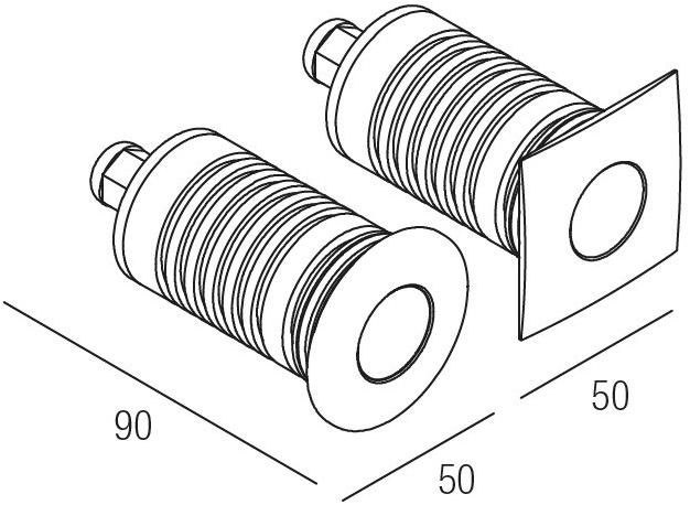 Flexalighting Напольный светодиодный лестничный светильник sun-id-1354833 - Вид №2