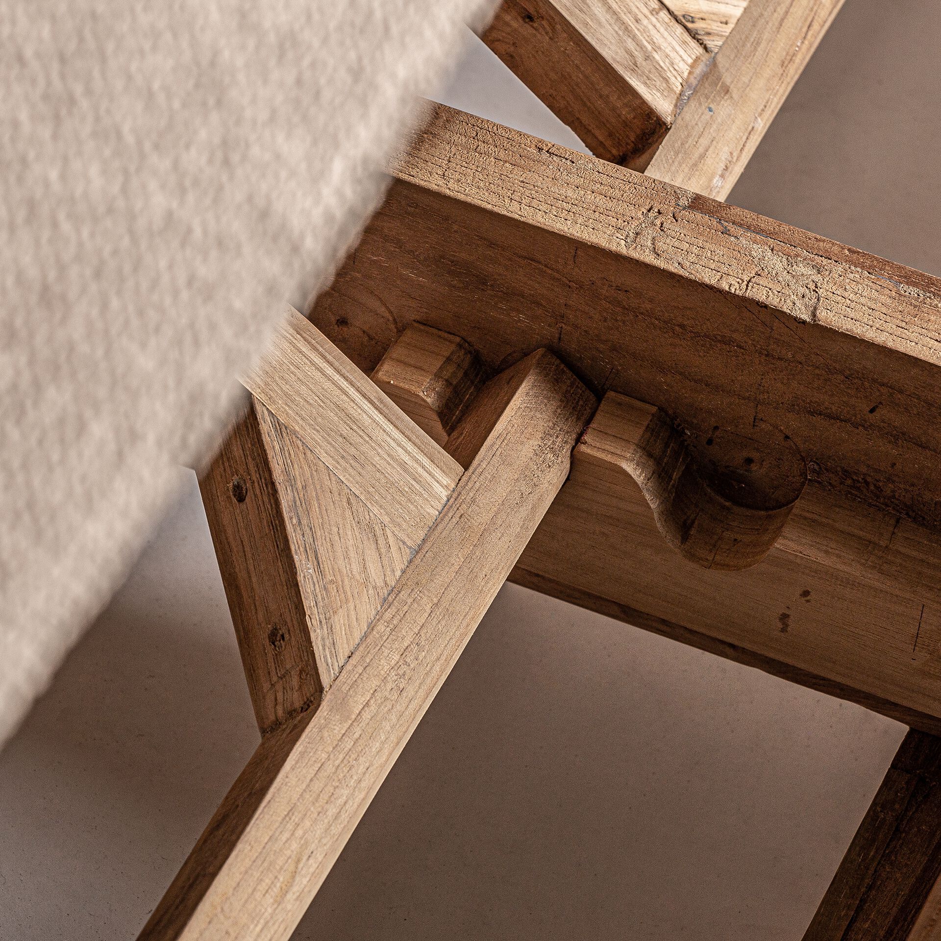 Садовая кровать с откидной спинкой из ткани и дерева Vical Home Pure ARCH-00060793 - Вид №8