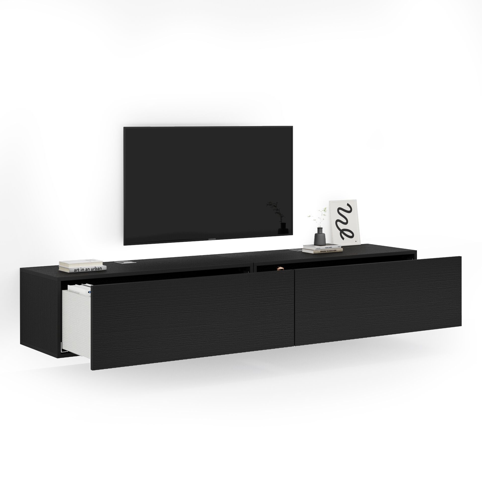 Модульная оборудованная стена установленная стеной в меламинированном Mobili Fiver Easy ARCH-00044646 - Вид №8