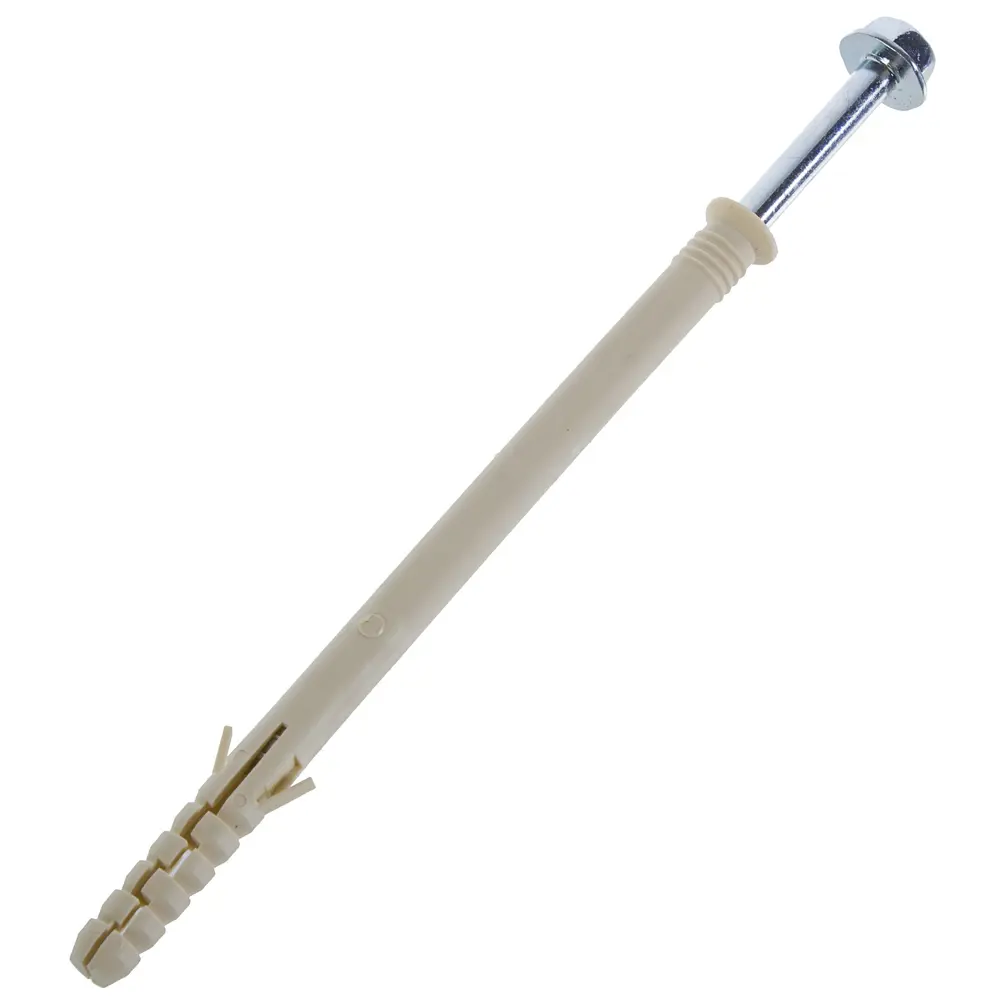 Дюбель Standers KAT 10х160 НЕХ, с шурупом, с ШГ, 4 шт. 14290336 STLM-2062857  - Вид №1