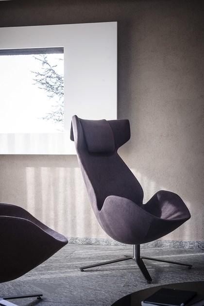 Tacchini 4-спицевое кресло с подголовником Shelter sun-id-1370137 - Вид №4