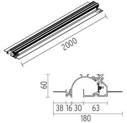 Flos Линейный световой профиль для светодиодных модулей sun-id-1496115 - Вид №9