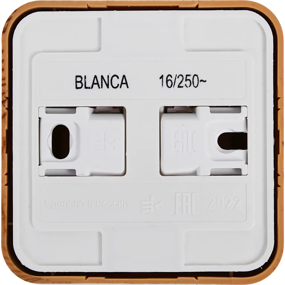 Розетка накладная Schneider Electric Blanca с заземлением цвет ясень 86720929 STLM-2143356 SYSTEME ELECTRIC - Вид №3