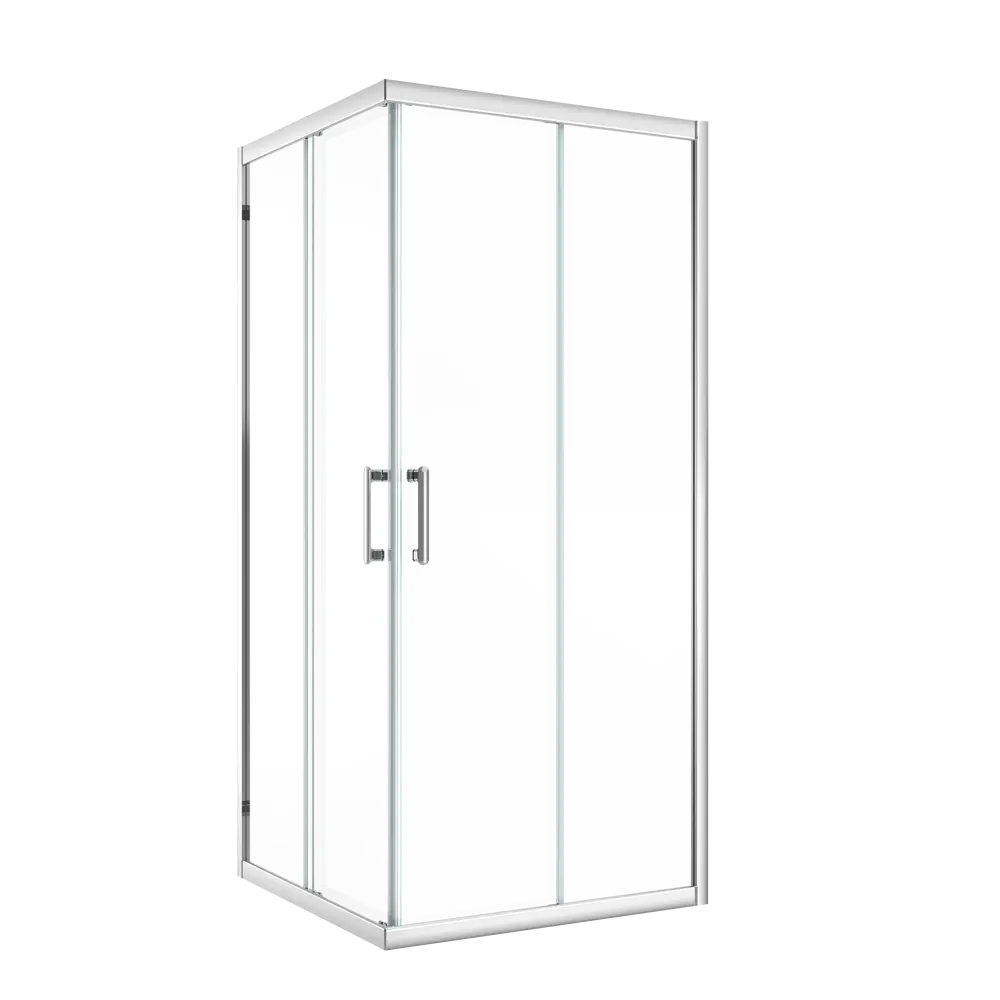 Комплект стекол для душевой ширмы Sensea Easy 100x100 см прозрачные 85868665 STLM-2150700