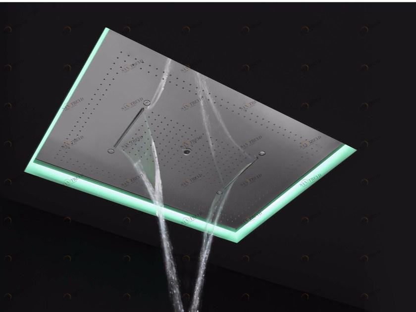 Antonio Lupi Design Потолок из нержавеющей стали со светодиодной насадкой для душа с водопадом Antoniolupi sun-id-1388203