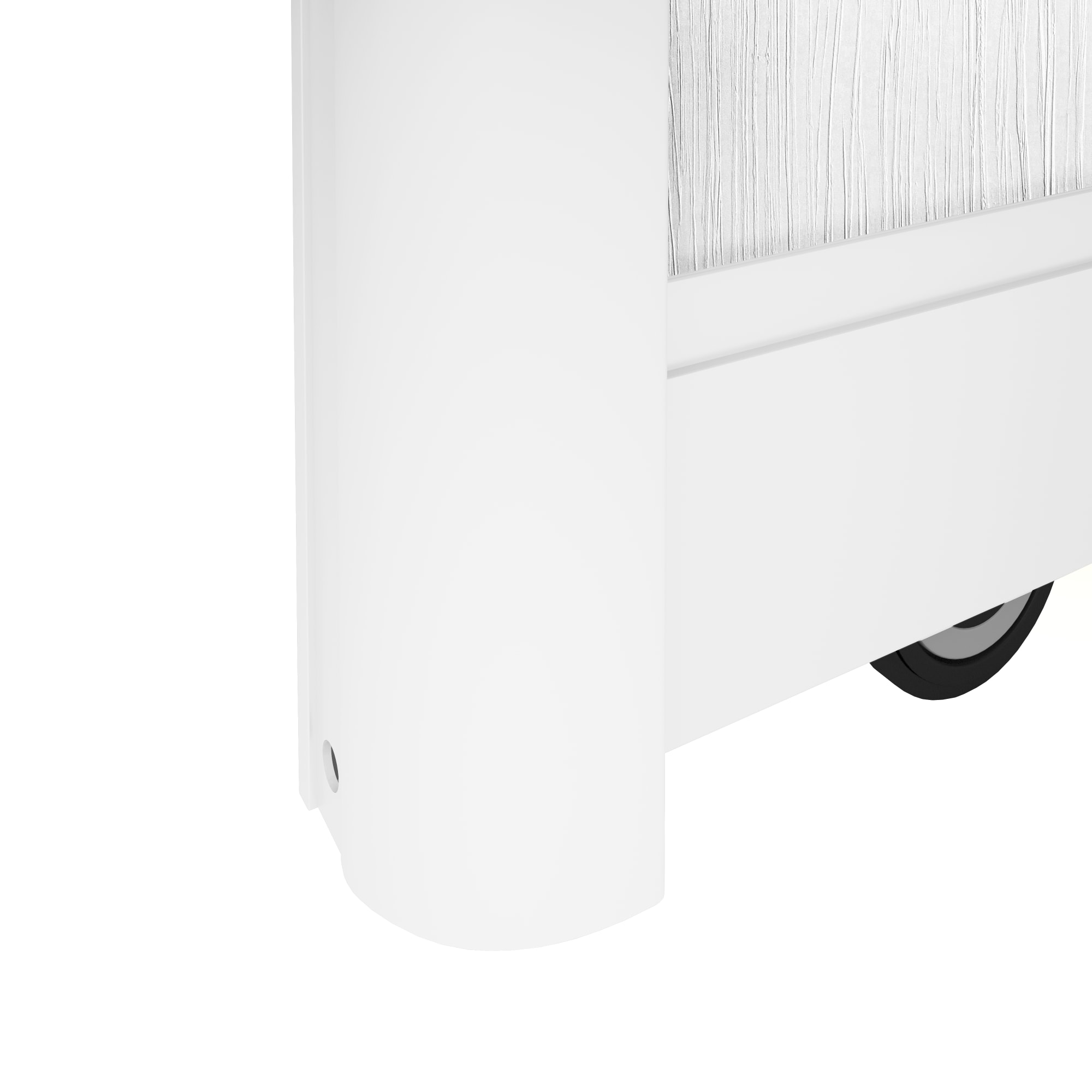 SPACEO Дверь-купе раздвижная 2455×804 мм в стиле белый ясень 82362530 STLM-0025476 - Вид №3