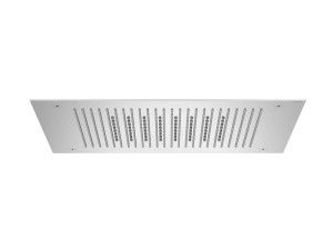 Встраиваемая квадратная душевая головка с 2 струями