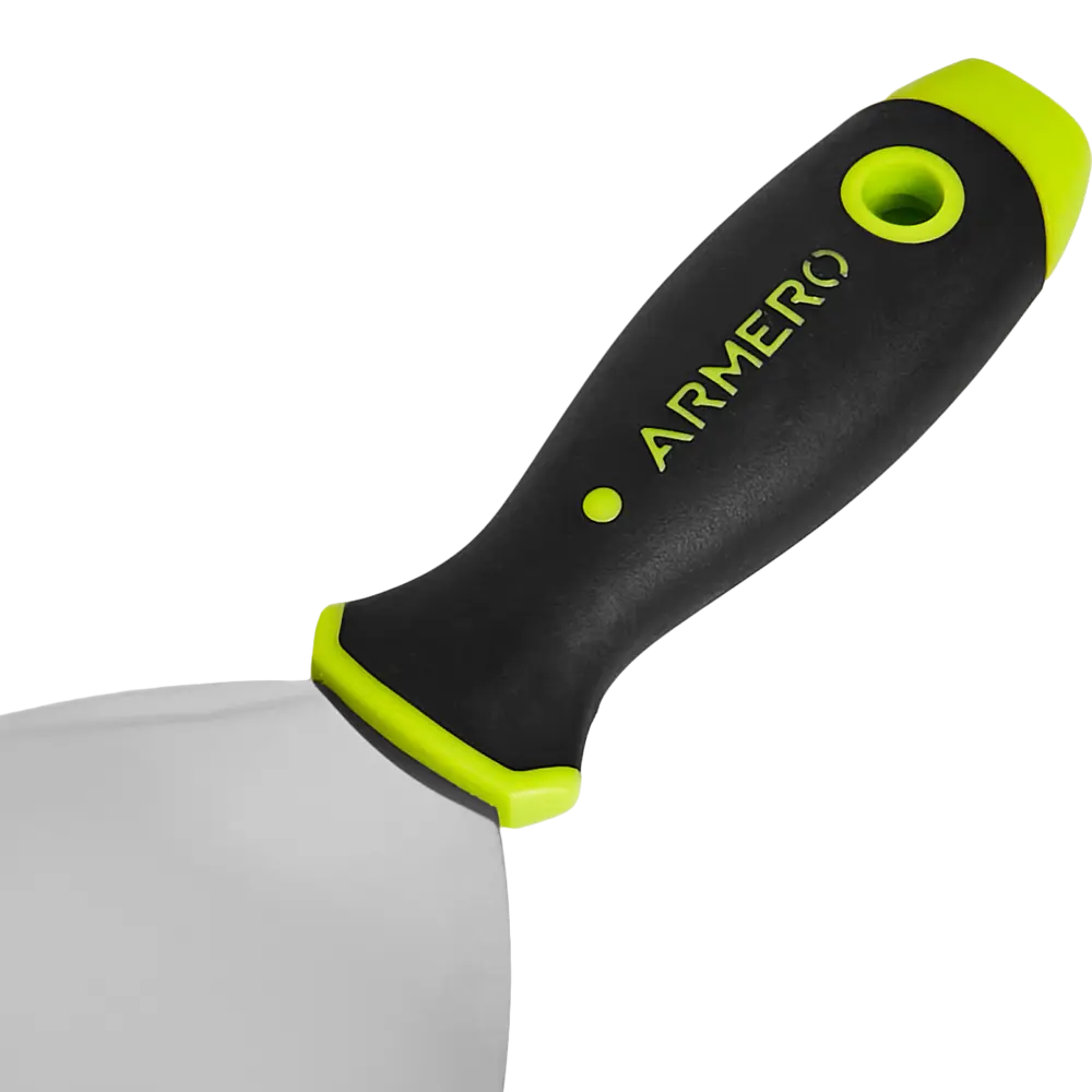 Шпатель малярный жесткий Armero A204/125 125 мм, нержавеющая сталь STLM-2022034 - Вид №1