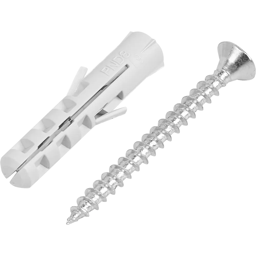 Дюбель нейлоновый STANDERS PND 8×40 мм с шурупами для бетона и кирпича 83387769 STLM-1011219 - Вид №3