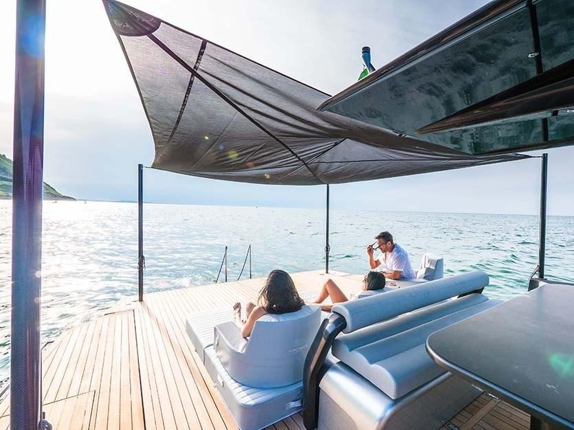 Trona Плавающий шезлонг из экокожи Yacht club sun-id-1457226 - Вид №3