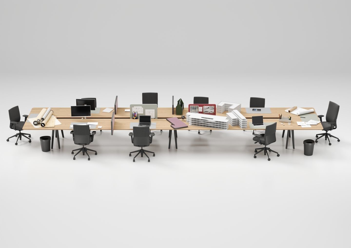 Рабочий стол VITRA JOYN2 ARCH-00038713 - Вид №16