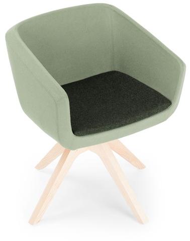 True Design Кресло поворотное с подлокотниками Arca Aa 5099 - Вид №3