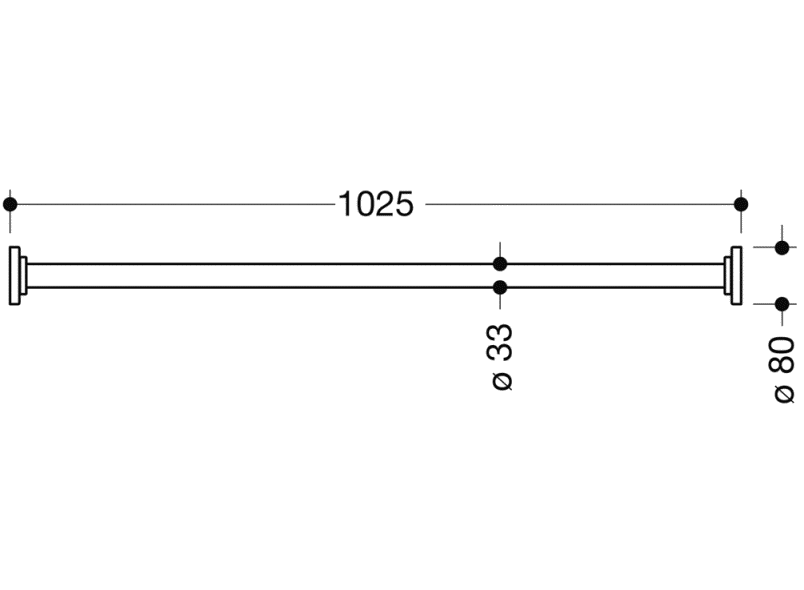 801.34.99400 Карниз HEWI Suizidhemmende Produkte  - Вид №3