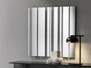 Tonelli Design Квадратное настенное зеркало Barcode