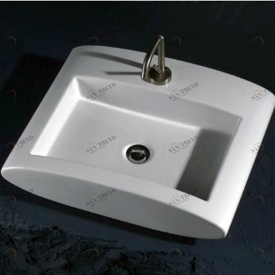 41813 Накладная раковина на столешницу  овальная Santreyd 