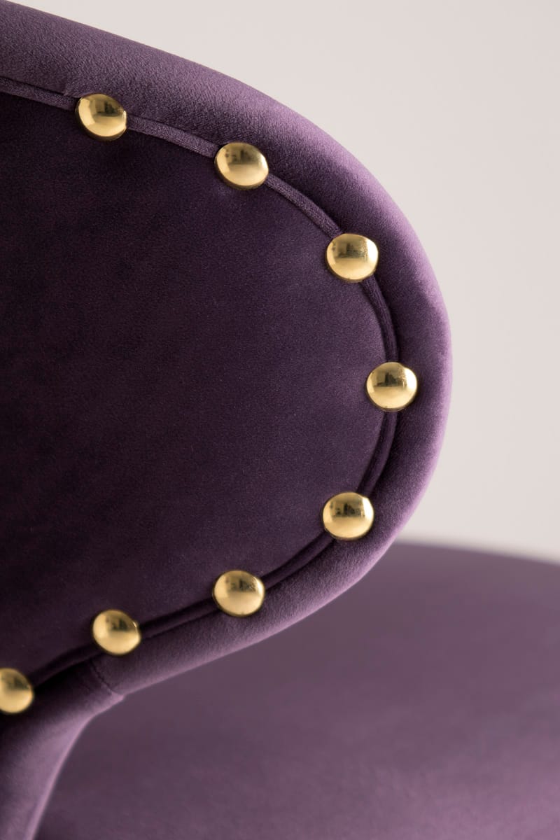 Тканевый табурет с подставкой для ног со спинкой Tirolo ARCH-00128458 - Вид №1