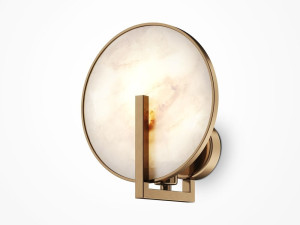 Металлический настенный светильник