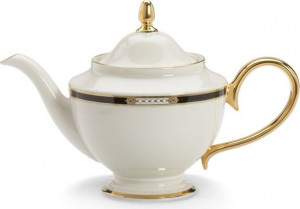 10591471 Lenox Чайник Lenox "Подлинные ценности" 1,2л Фарфор костяной