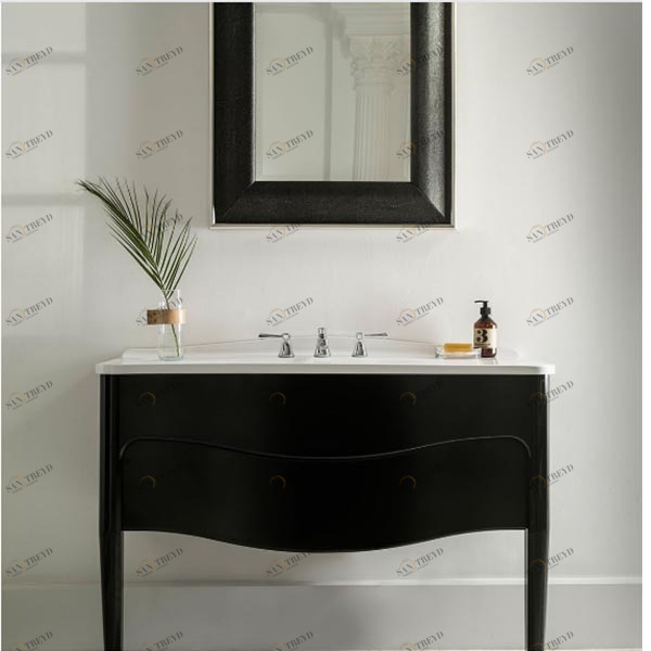 Тумба с раковиной Mandello 114 MAN-N-114-BK-IO Victoria + Albert MANN114BKIO