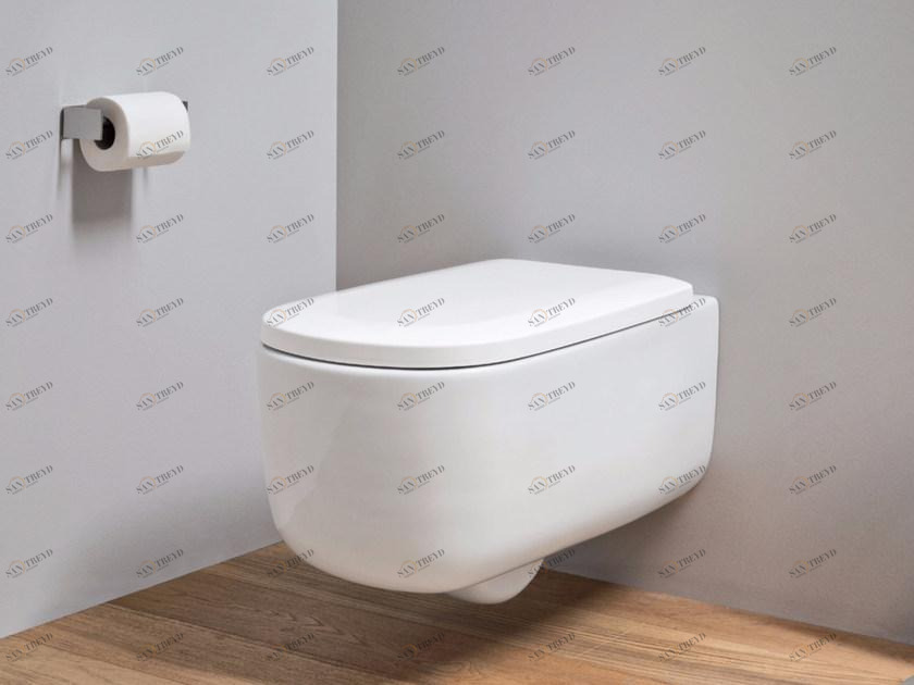 Подвесной унитаз настенный Белый Nic Ovvio Италия sun-id-1487909