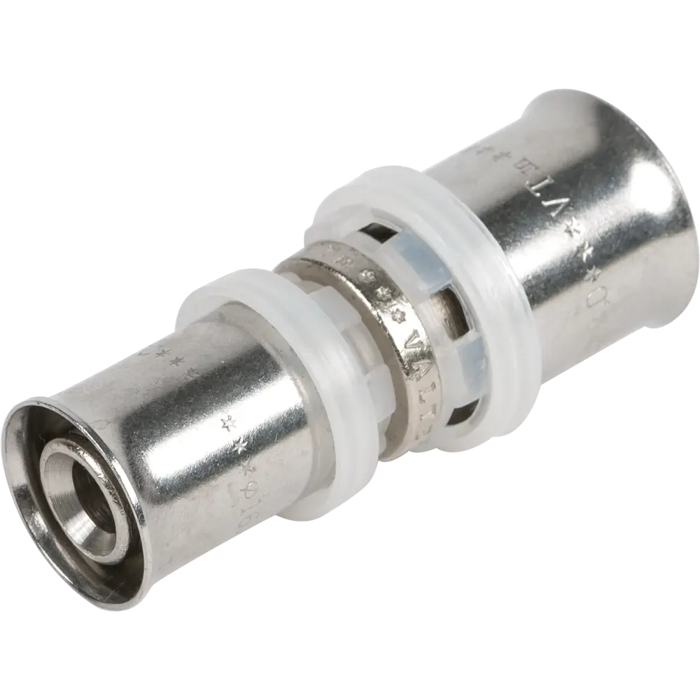 Муфта переходная Valtec 20x16 мм никелированная латунь VTM.203.N.002016 15474410 STLM-2008855 