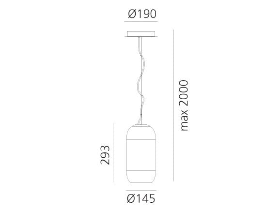 Выдувное стекло светодиодный подвесной светильник Artemide Gople ARCH-00057210 - Вид №40