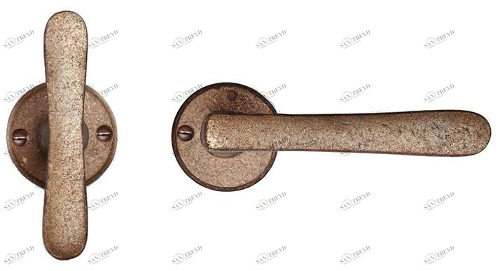 Dauby Бронзовая ручка на розетке Pure® 13353