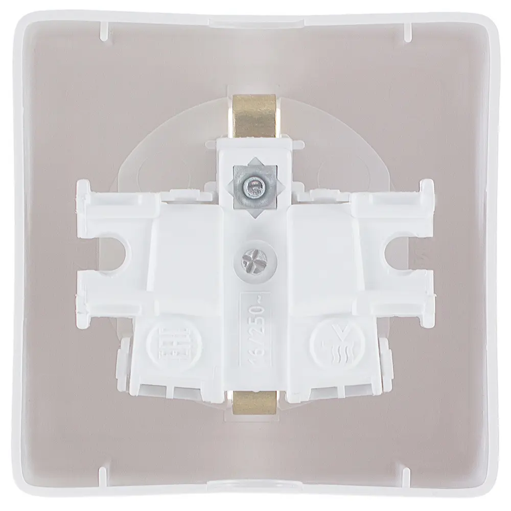 Розетка Schneider Electric Хит с заземлением цвет белый 11317599 STLM-2101174 - Вид №2