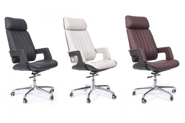 Arrediorg.it® Поворотное офисное кресло из экокожи  A276 black  - Вид №3