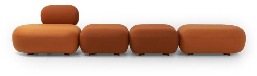 True Design Круглый мягкий пуф с полкой для журналов Code Cd80ro +cd60ro - Вид №9