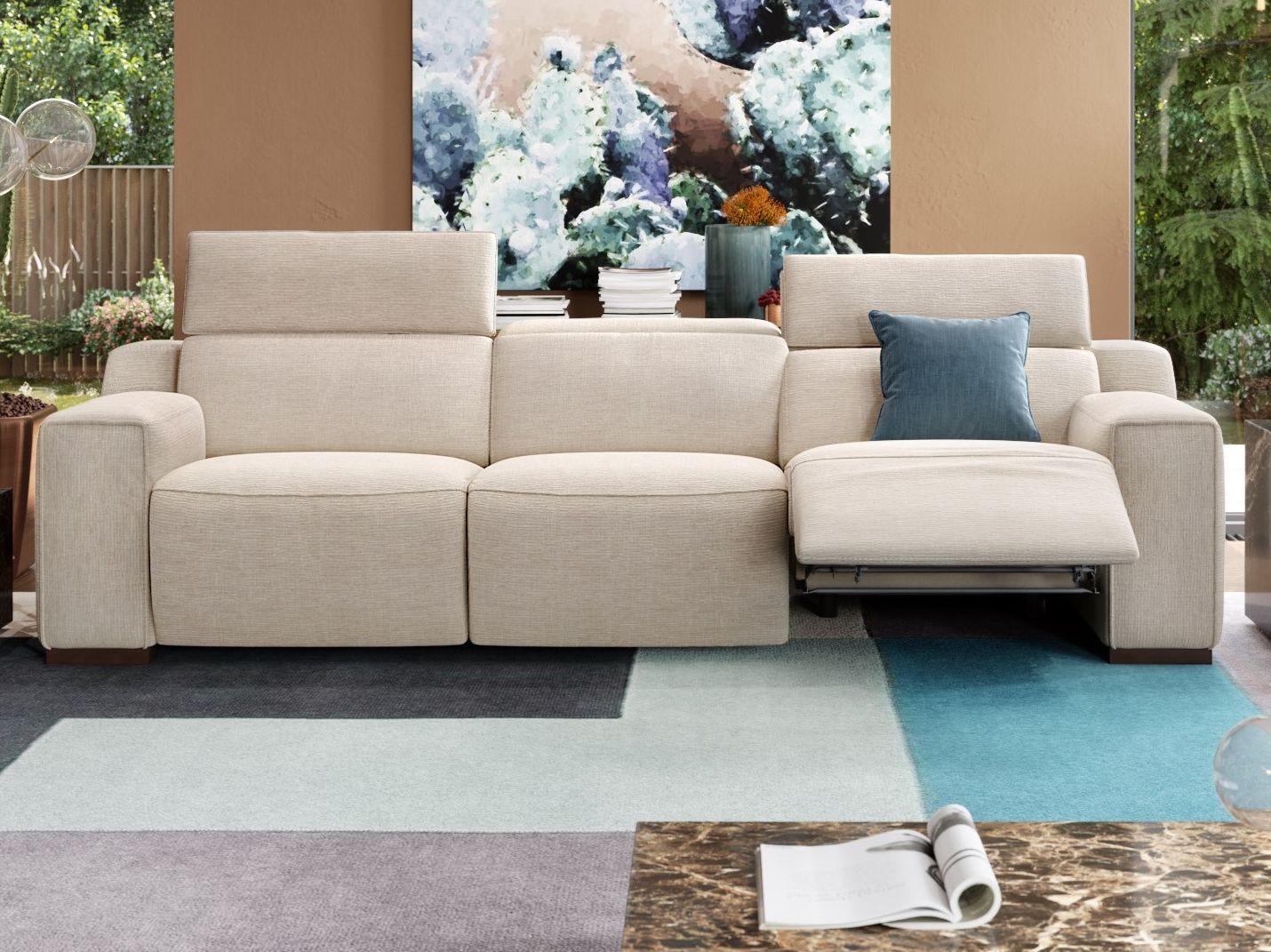 3-местный тканевый диван Sofanella LORETO XXL ARCH-00064526 - Вид №4