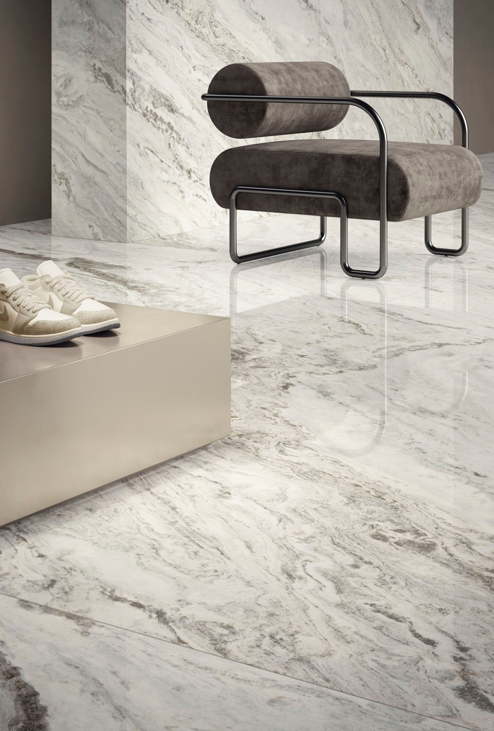 Пол / керамогранит с мраморным эффектом FMG Maxfine Marmi ARCH-00093052 - Вид №10